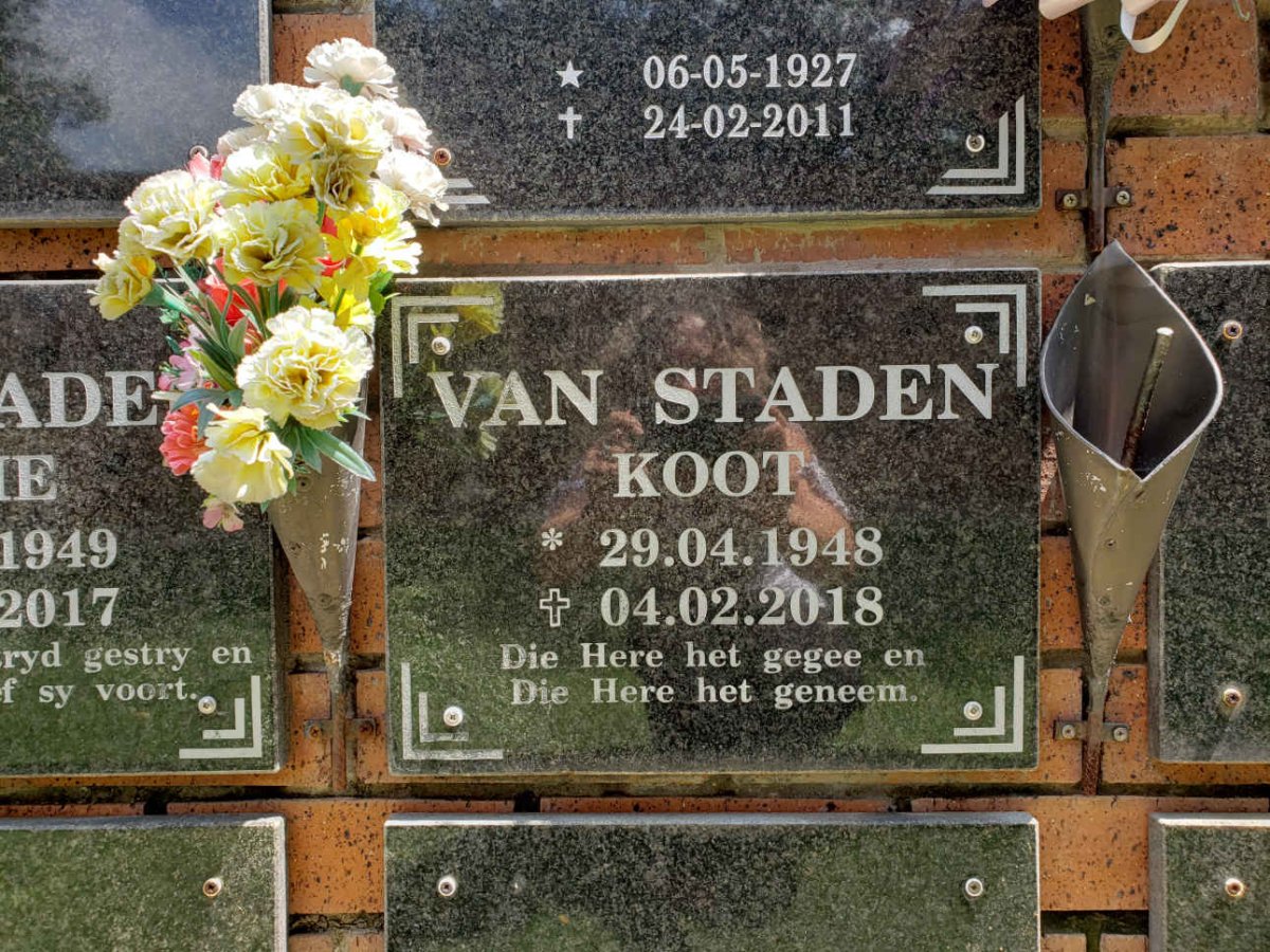 STADEN Koot, van 1948-2018