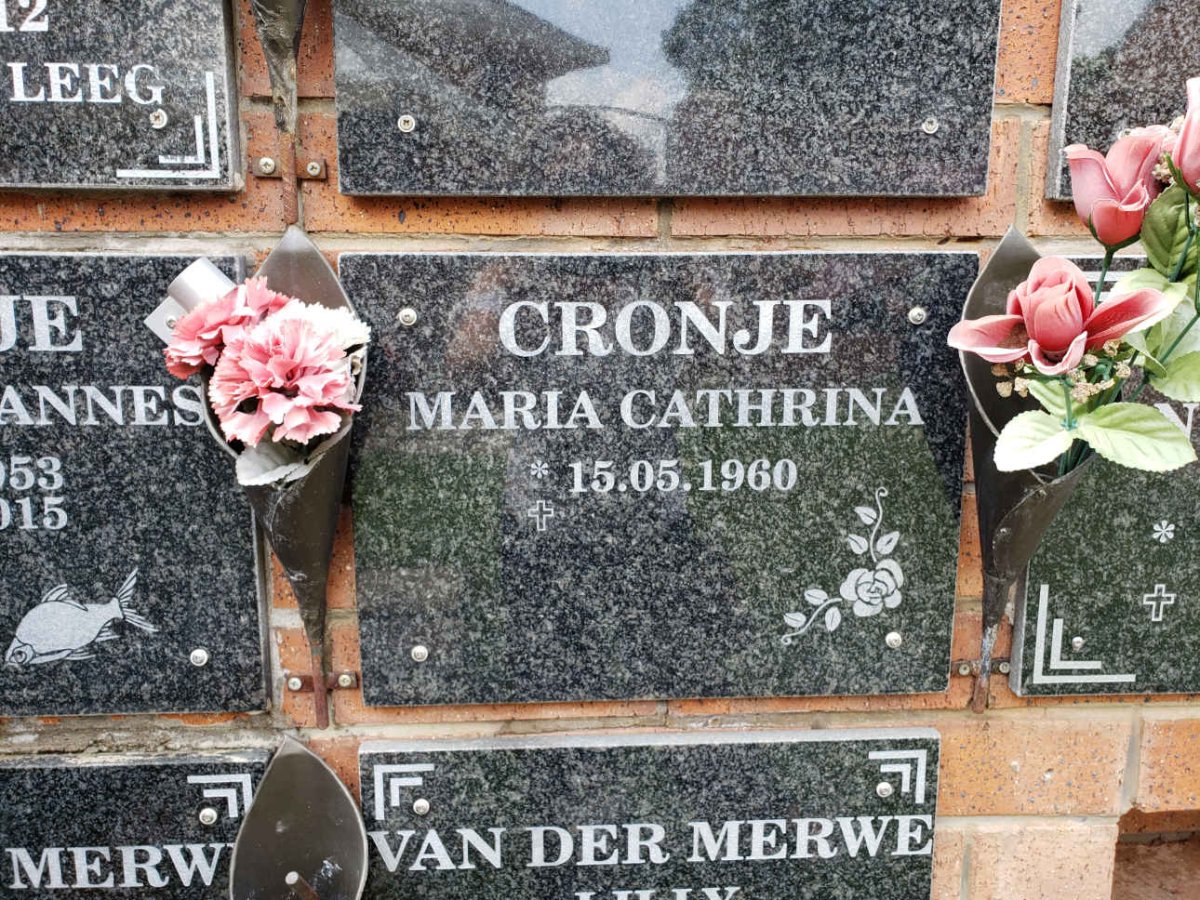 CRONJE Maria Cathrina 1960-