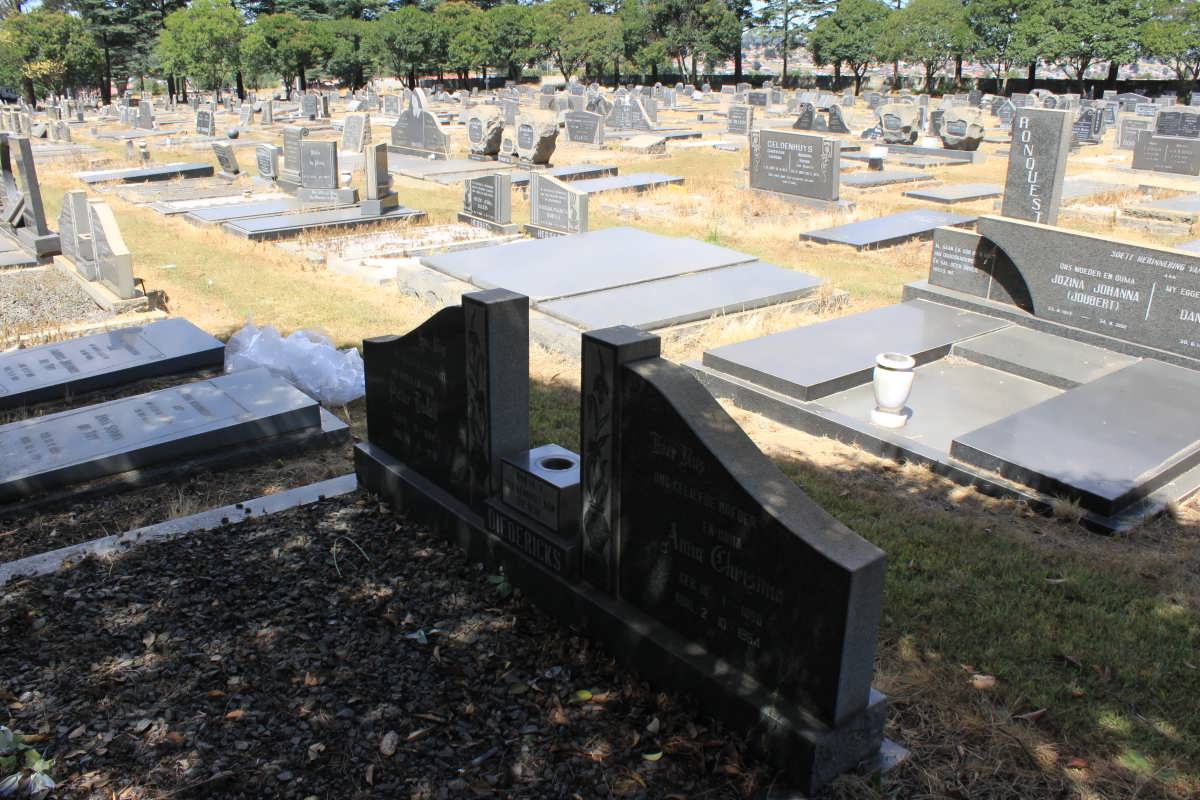 1. Overview of cemetery