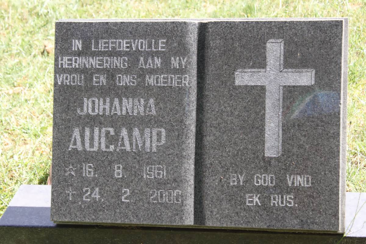 AUCAMP Johanna 1961-2000