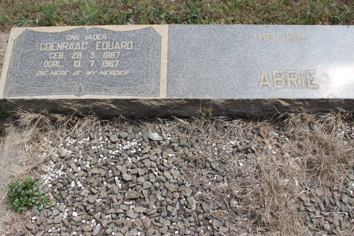ABRIE Coenraad Eduard 1887-1967