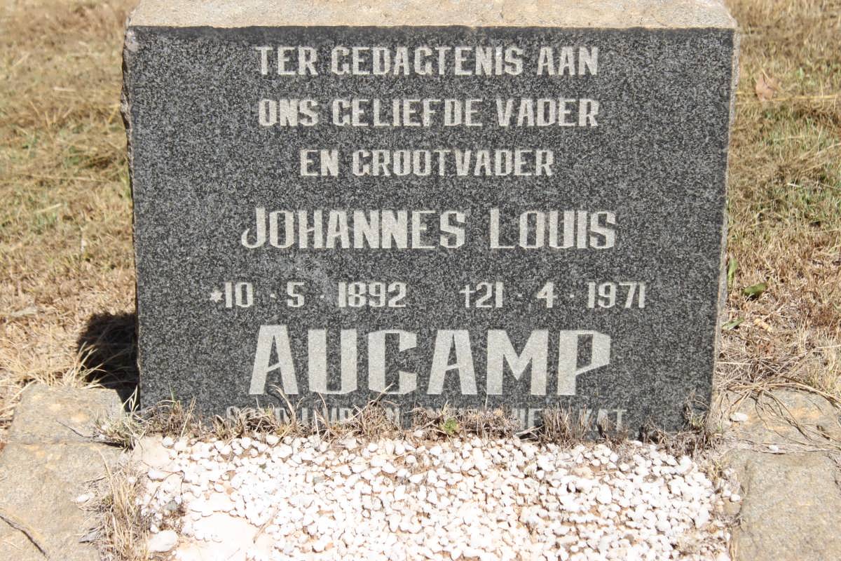 AUCAMP Johannes Louis 1892-1971