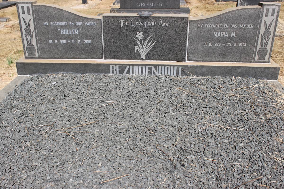 BEZUIDENHOUT Buller 1919-2010 &amp; Maria M. 1926-1974