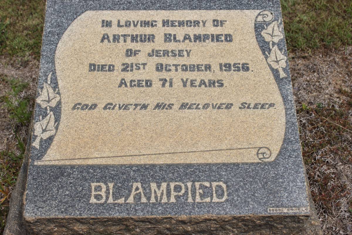 BLAMPIED Arthur -1956