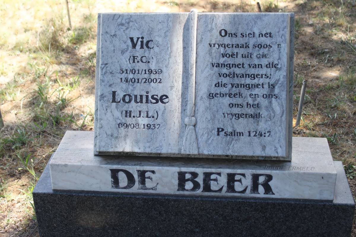 BEER V.C., de 1939-2002 &amp; H.J.L. 1937-