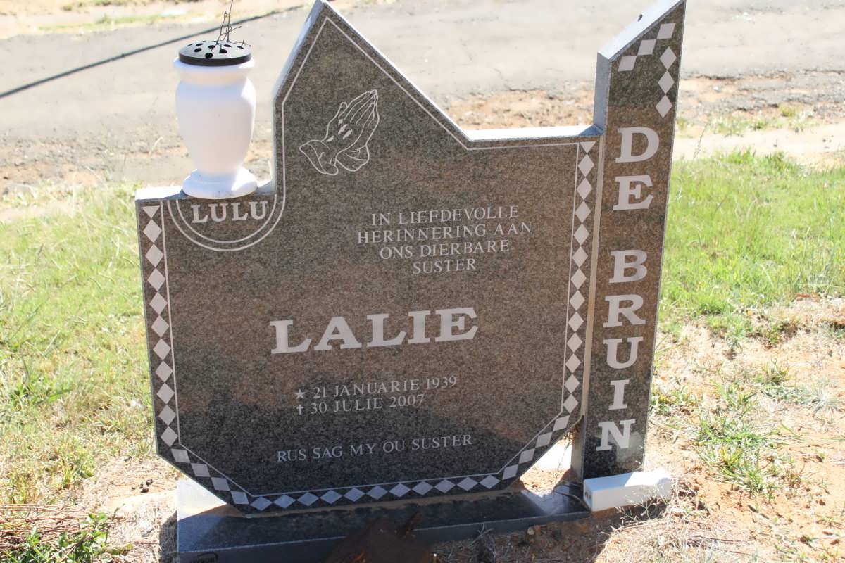 BRUIN Lalie, de 1939-2007