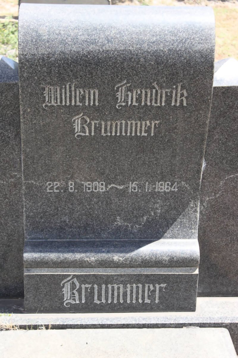 BRUMMER Willem Hendrik 1909-1964