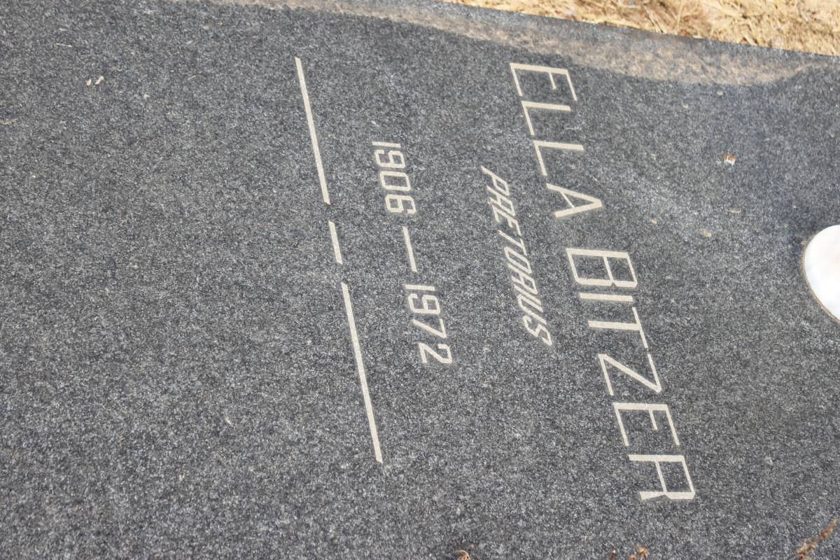 BITZER Ella nee PRETORIUS 1906-1972