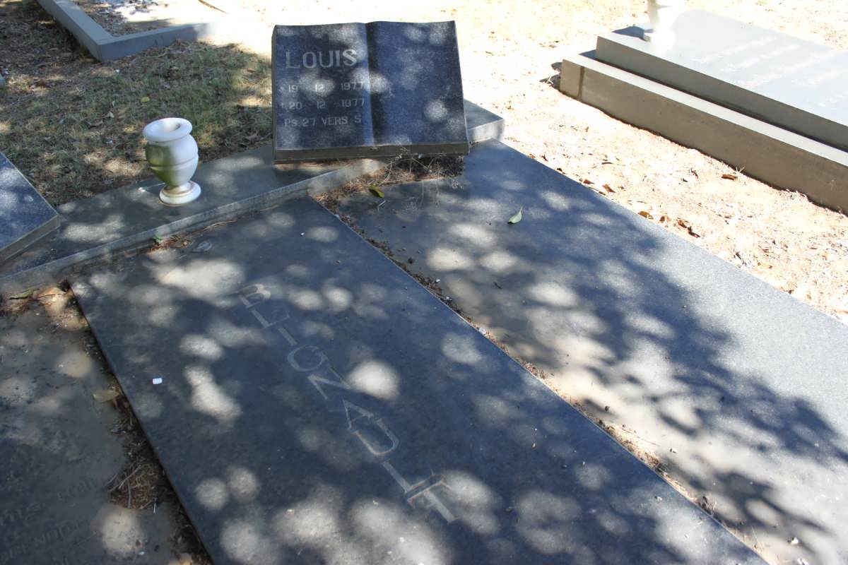 BLIGNAULT James Filippus 1942-1977 :: BLIGNAULT Louis 1977-1977