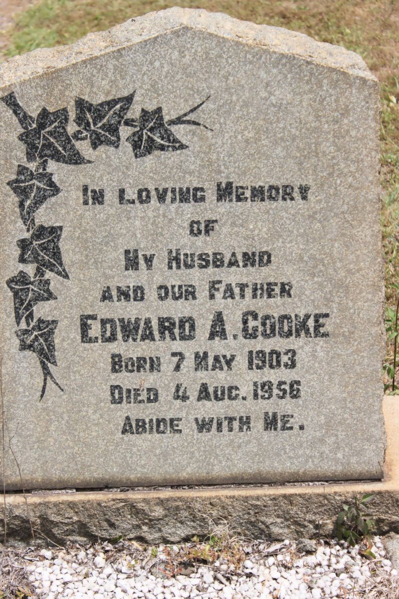 COOKE Edward A. 1903-1956