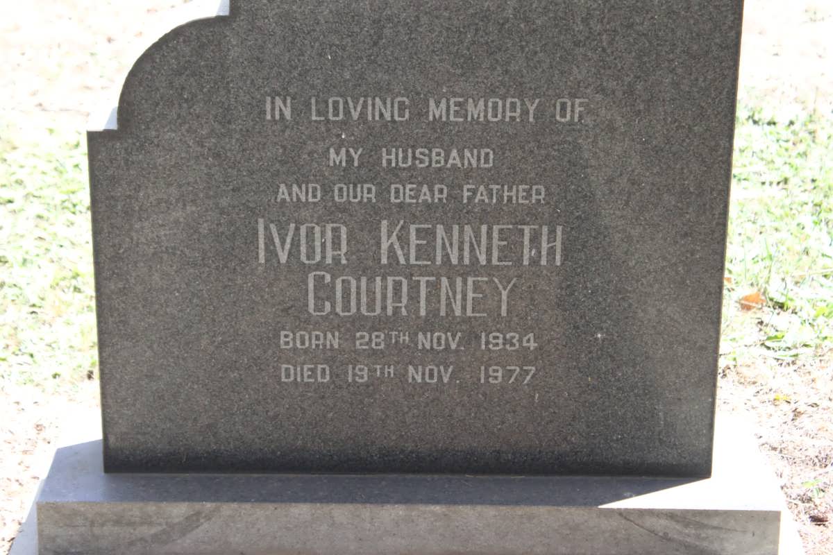 COURTNEY Ivor Kenneth 1934-1977