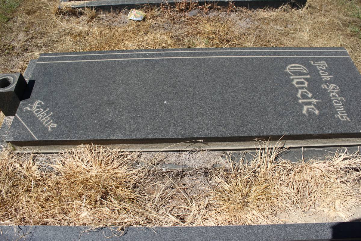 CLOETE Izak Stefanus