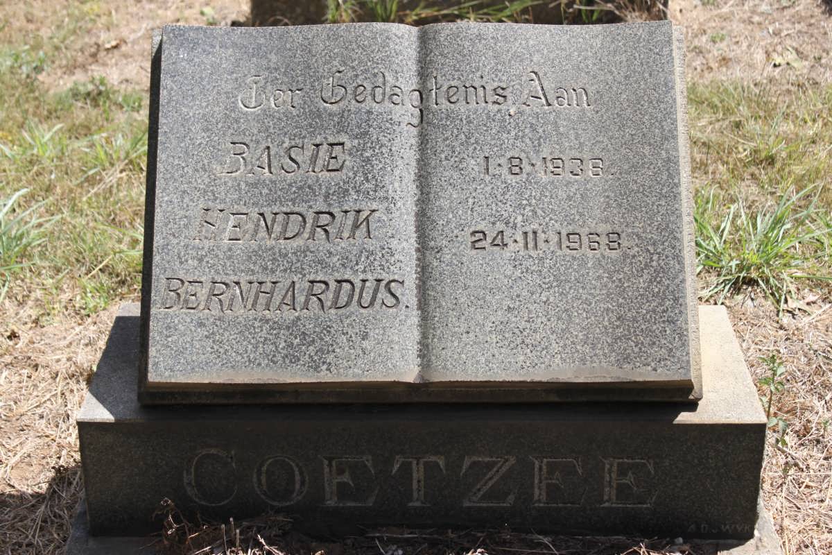 COETZEE Hendrik Bernardus 1936-1968