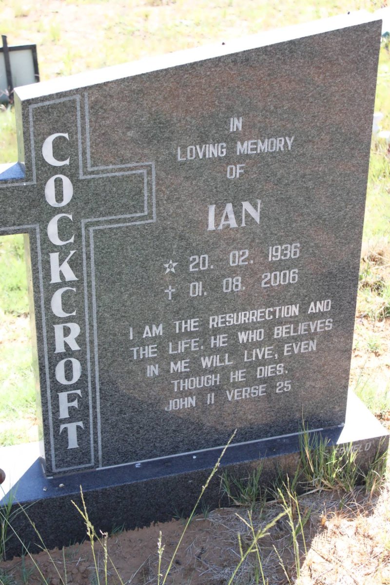 COCKROFT Ian 1936-2006