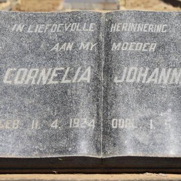 COETZER Cornelia Johanna 1924-2009