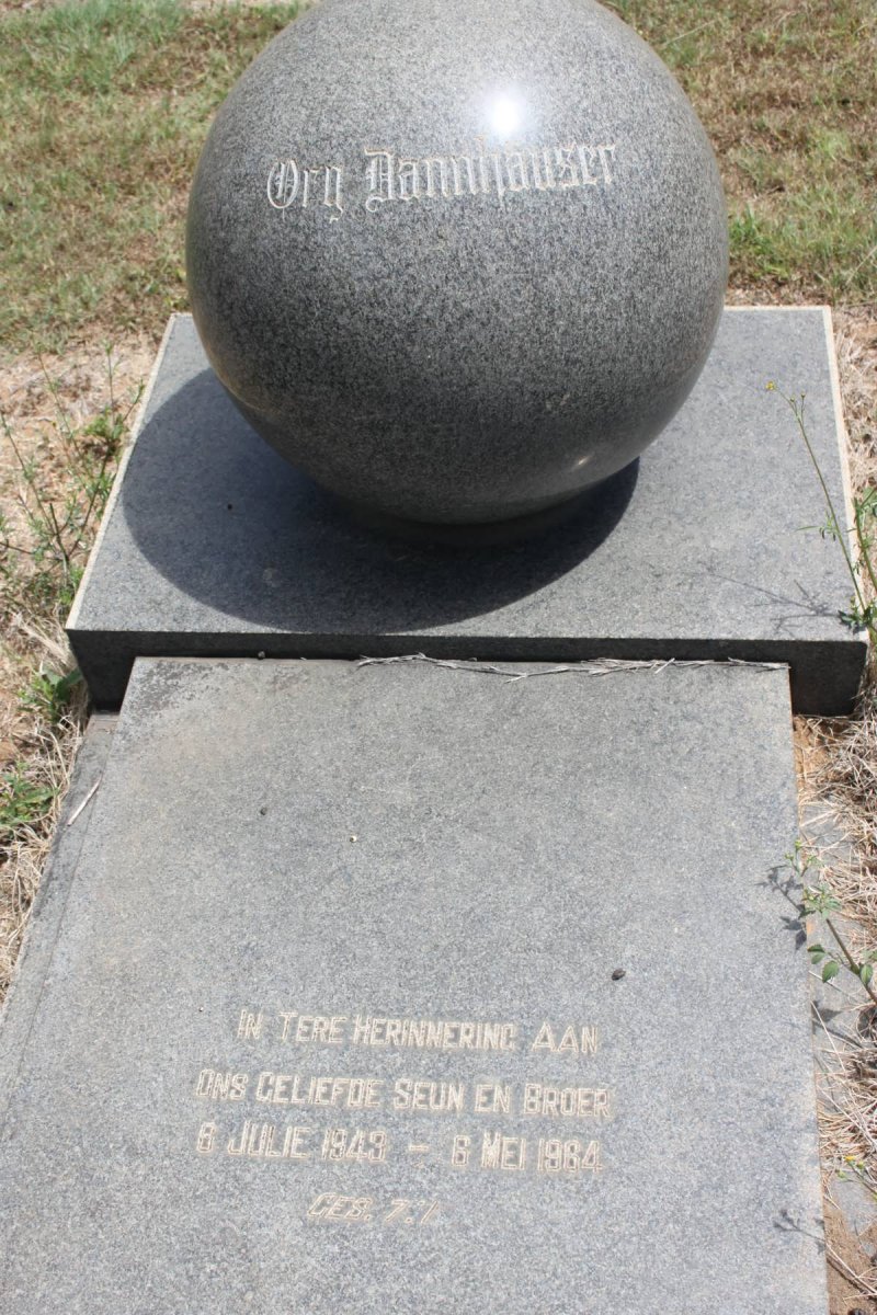 DANNHAUSER Org 1943-1964
