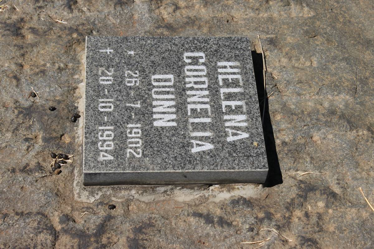 DUNN Helena Cornelia 1902-1994