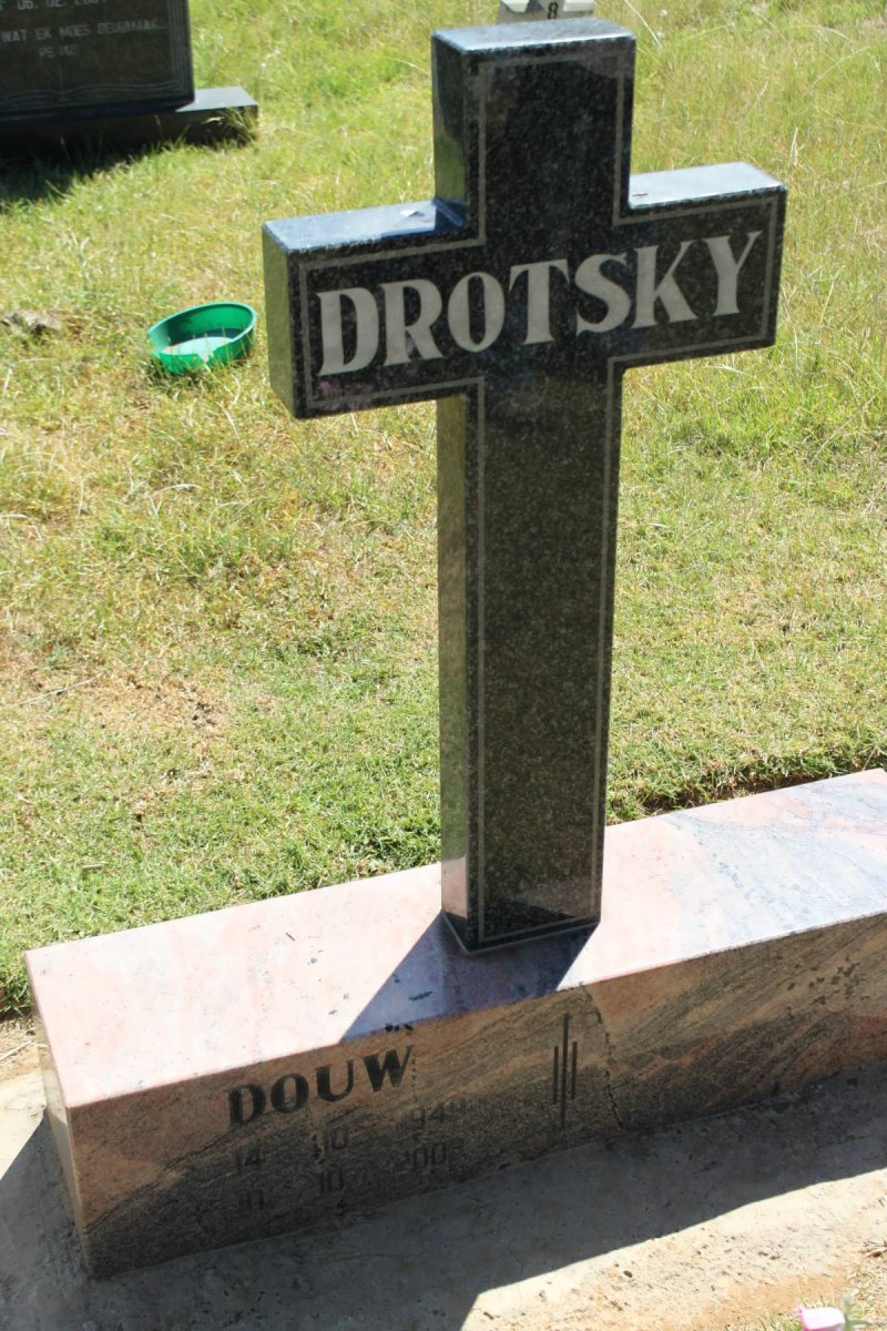 DROTSKY Douw 1949-2003