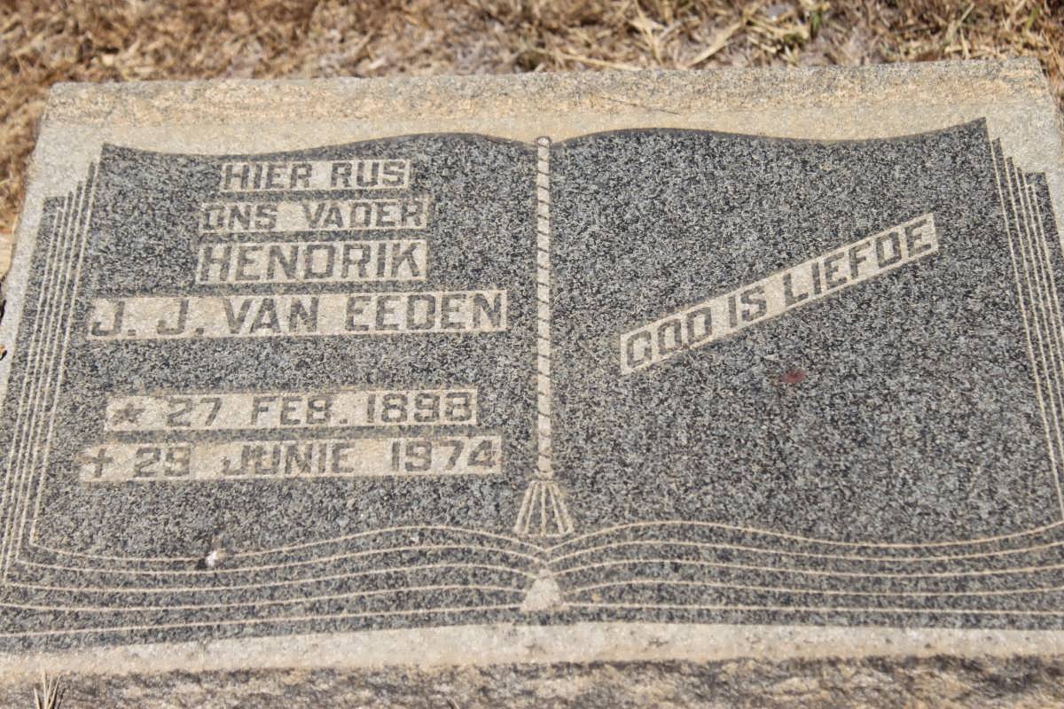 EEDEN Hendrik J.J., van 1898-1974