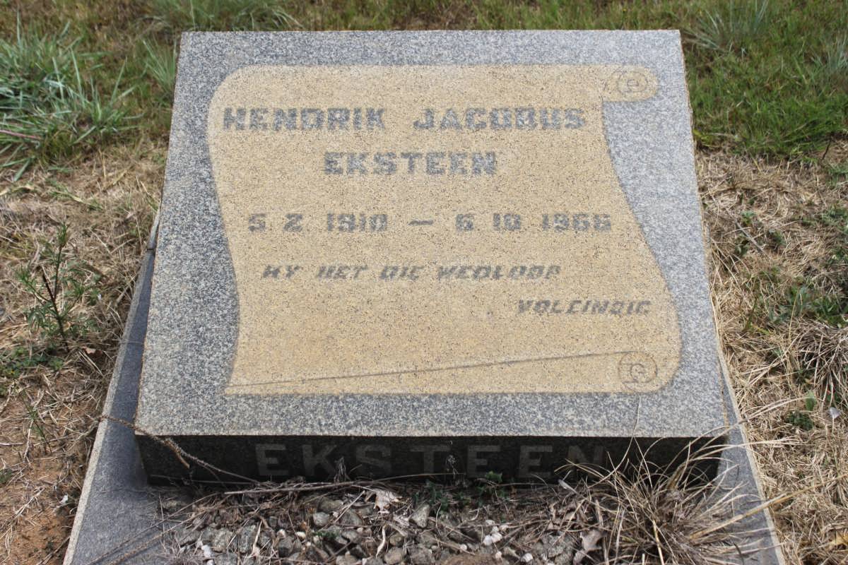 EKSTEEN Hendrik Jacobus 1910-1966