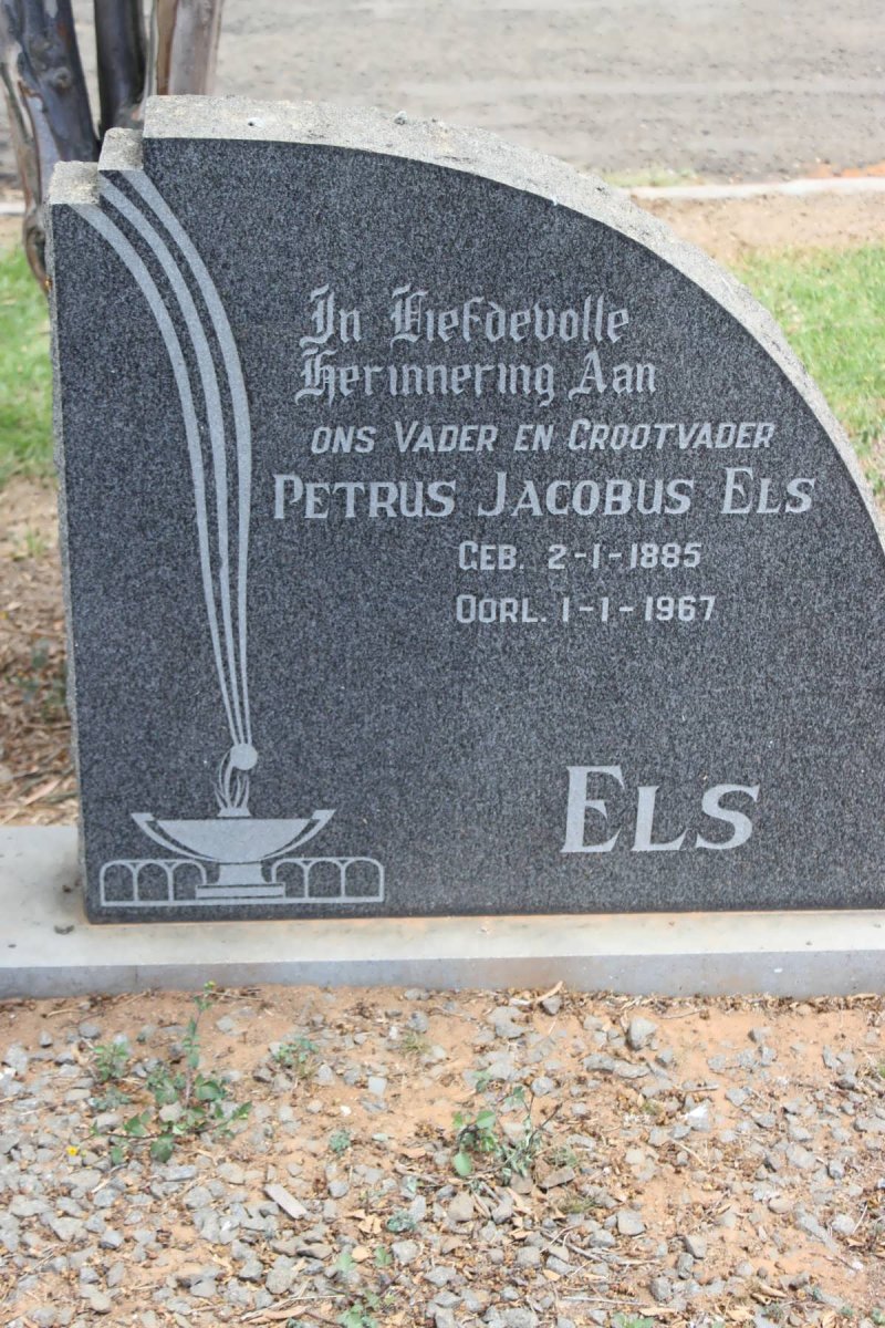 ELS Petrus Jacobus 1885-1967