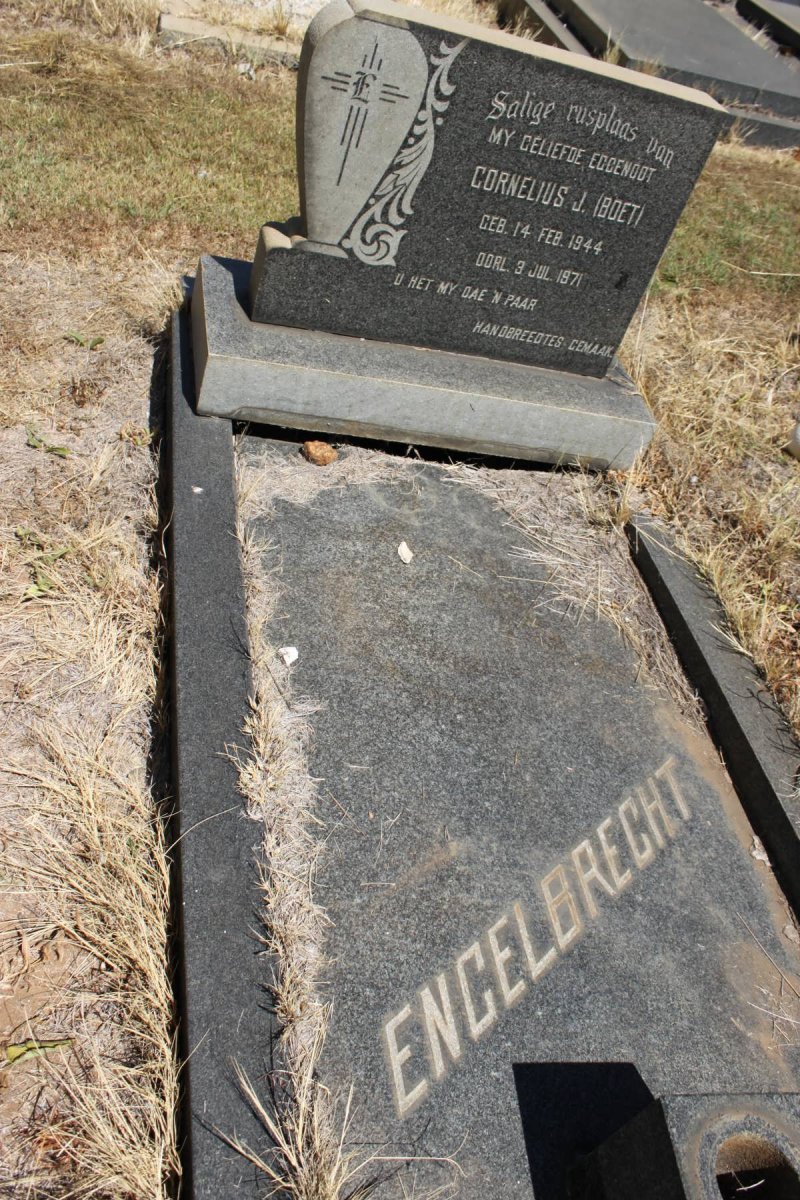 ENGELBRECHT Cornelius J. 1944-1971