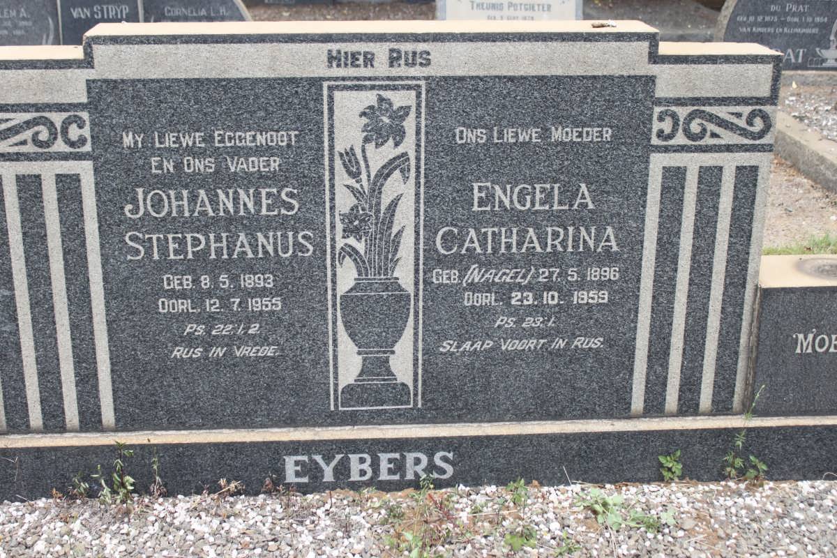 EYBERS Johannes Stephanus 1893-1955 &amp; Engela Catharina NAGEL 1896-1959