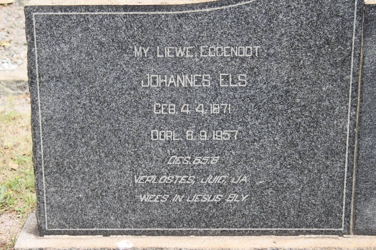ELS Johannes 1871-1957