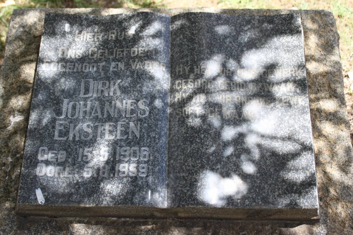 EKSTEEN Dirk Johannes 1906-1959