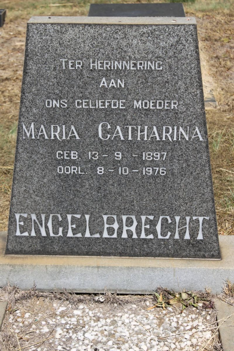 ENGELBRECHT Maria Catharina 1897-1976