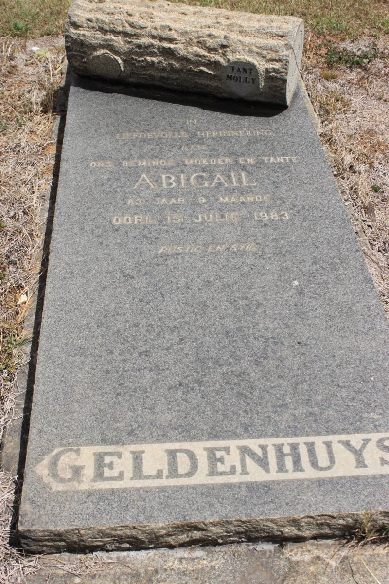 GELDENHUYS Abigail -1983