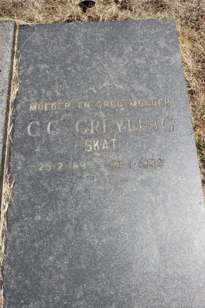 GREYLING C.C. 1895-1982