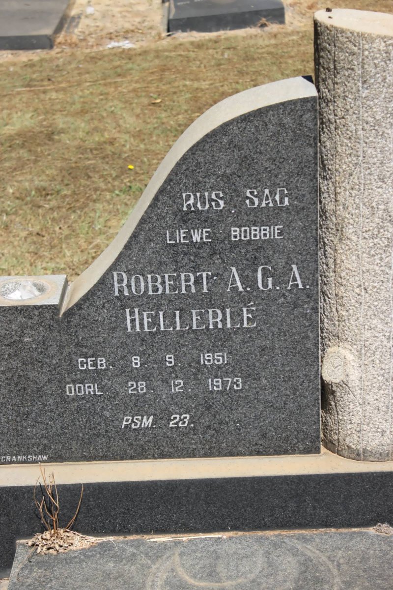 HELLERLE Robert A.G.A. 1951-1973