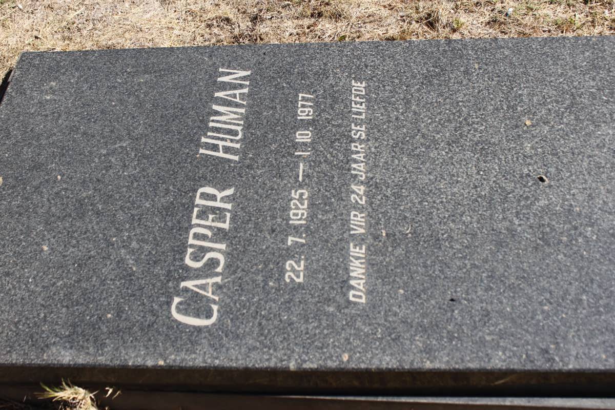 HUMAN Casper 1925-1977
