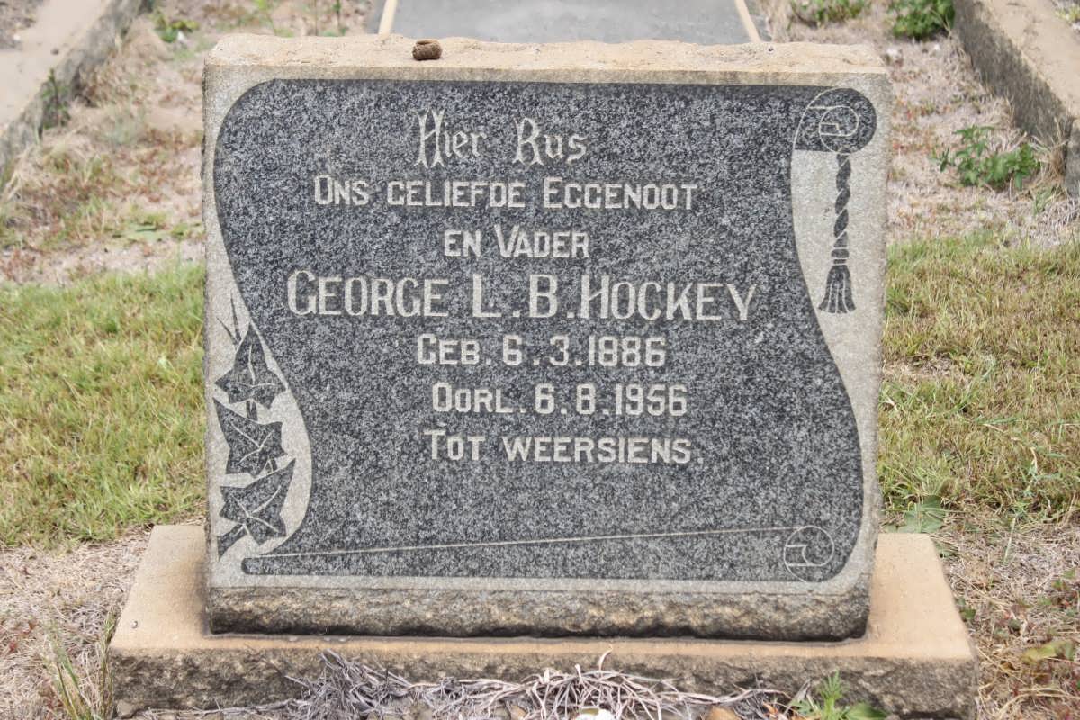 HOCKEY George L.B. 1886-1956