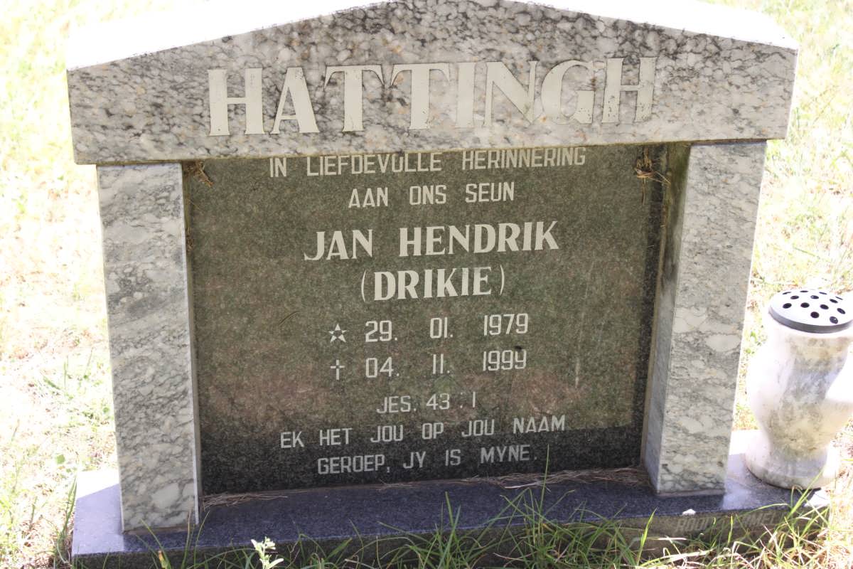 HATTINGH Jan Hendrik 1979-1999