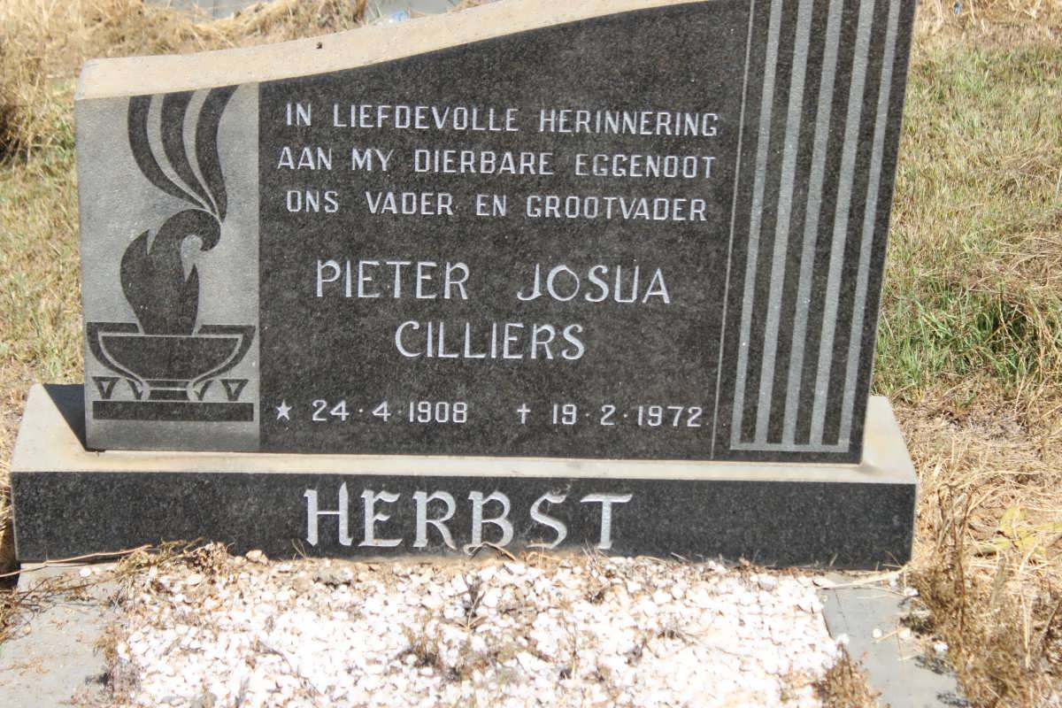 HERBST Pieter Josua Cilliers 1908-1972
