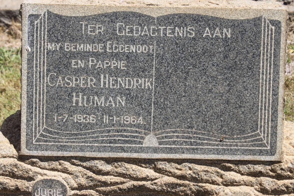 HUMAN Casper Hendrik 1936-1964