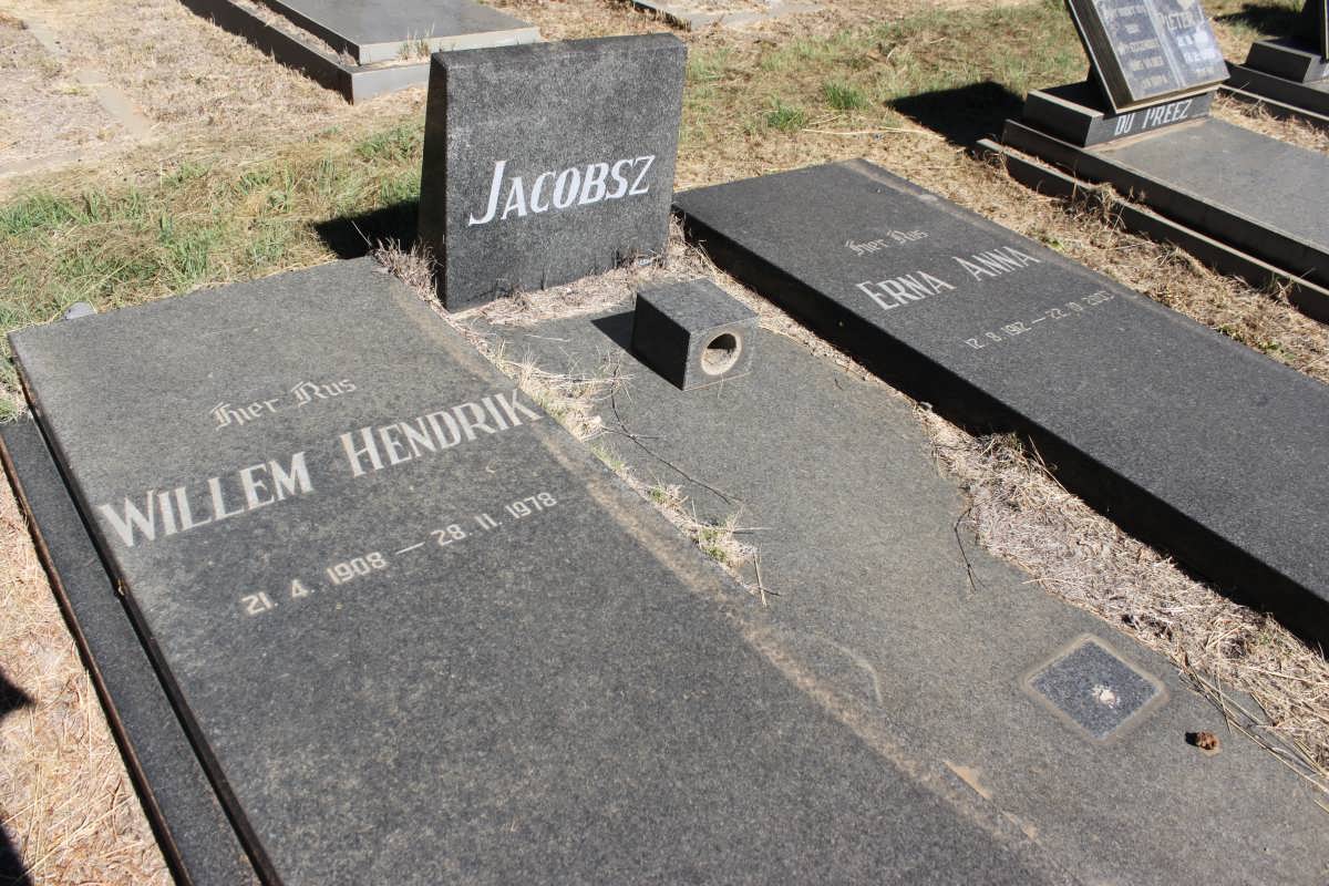 JACOBSZ Willem Hendrik 1908-1978 &amp; Erna Anna