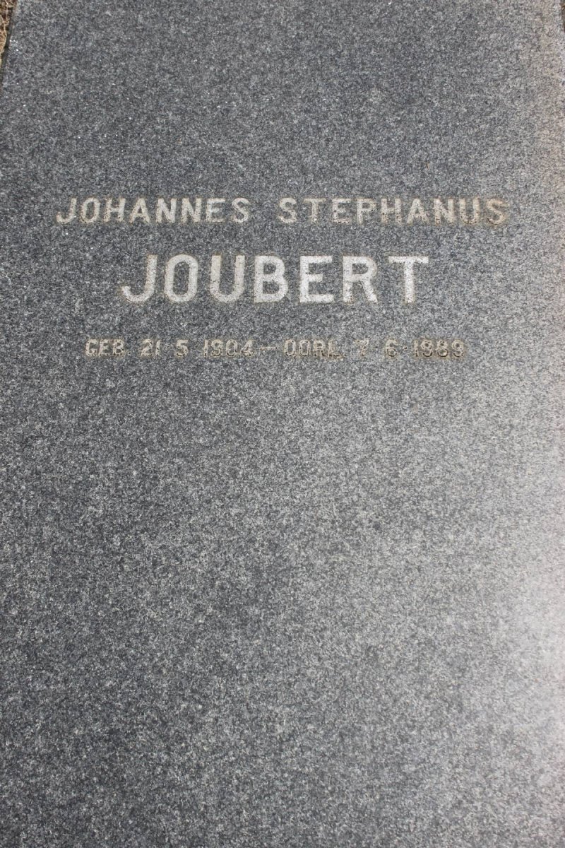 JOUBERT Johannes Stephanus 1904-1989