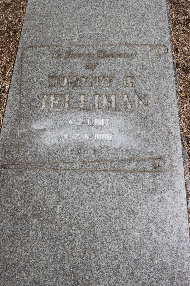 JELLIMAN Dorothy G. 1917-1988