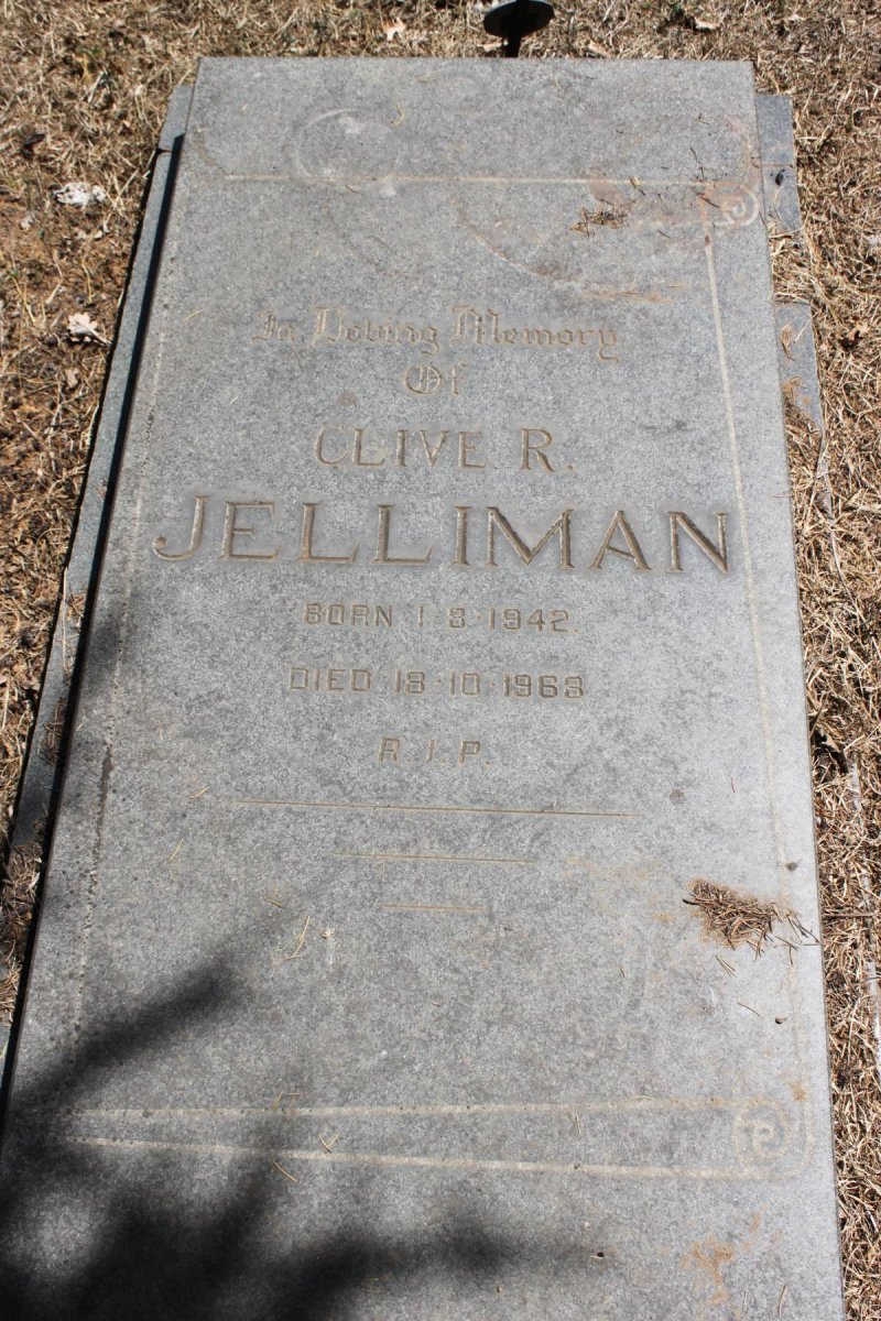 JELLIMAN Clive R. 1942-1963