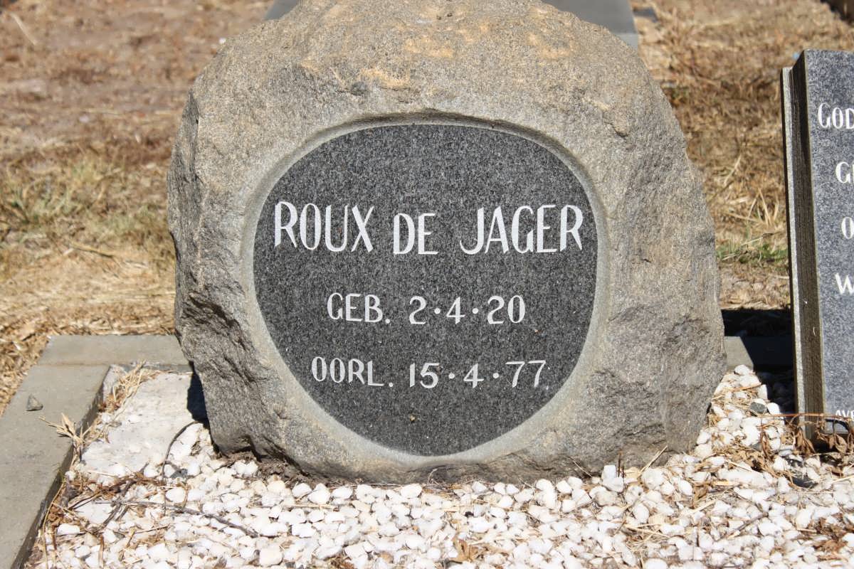 JAGER Roux, de 1920-1977