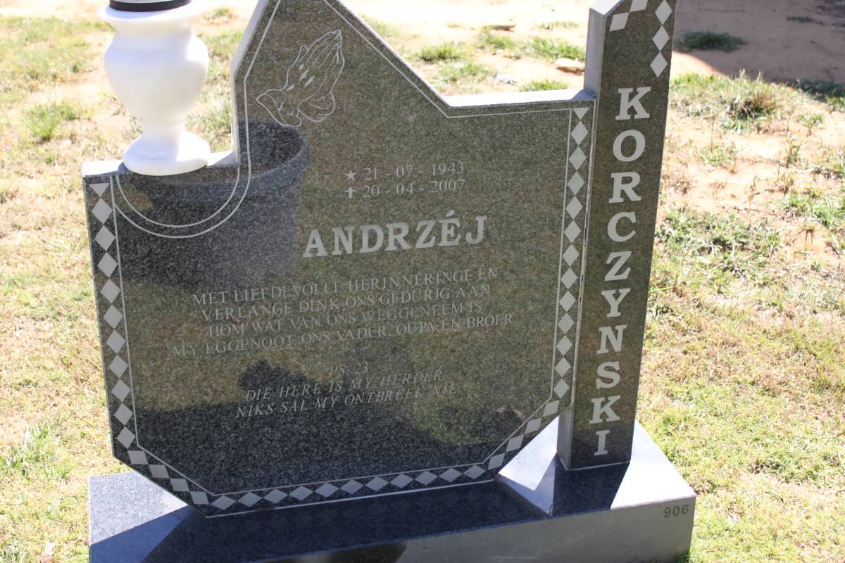 KORCZYNSKI Andréj 1943-2007