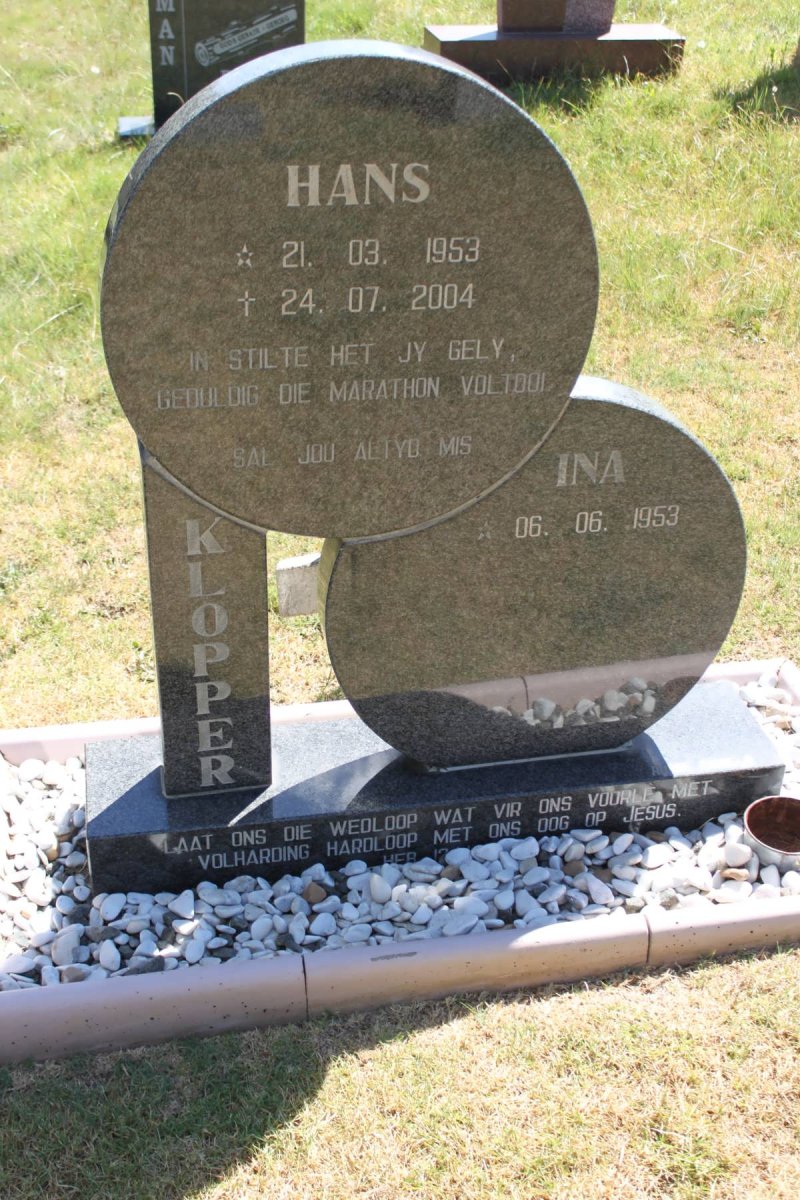 KLOPPER Hans 1953-2004 &amp; Ina 1953-