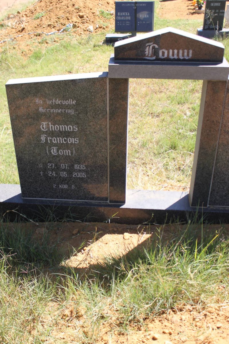 LOUW Thomas Francois 1935-2005