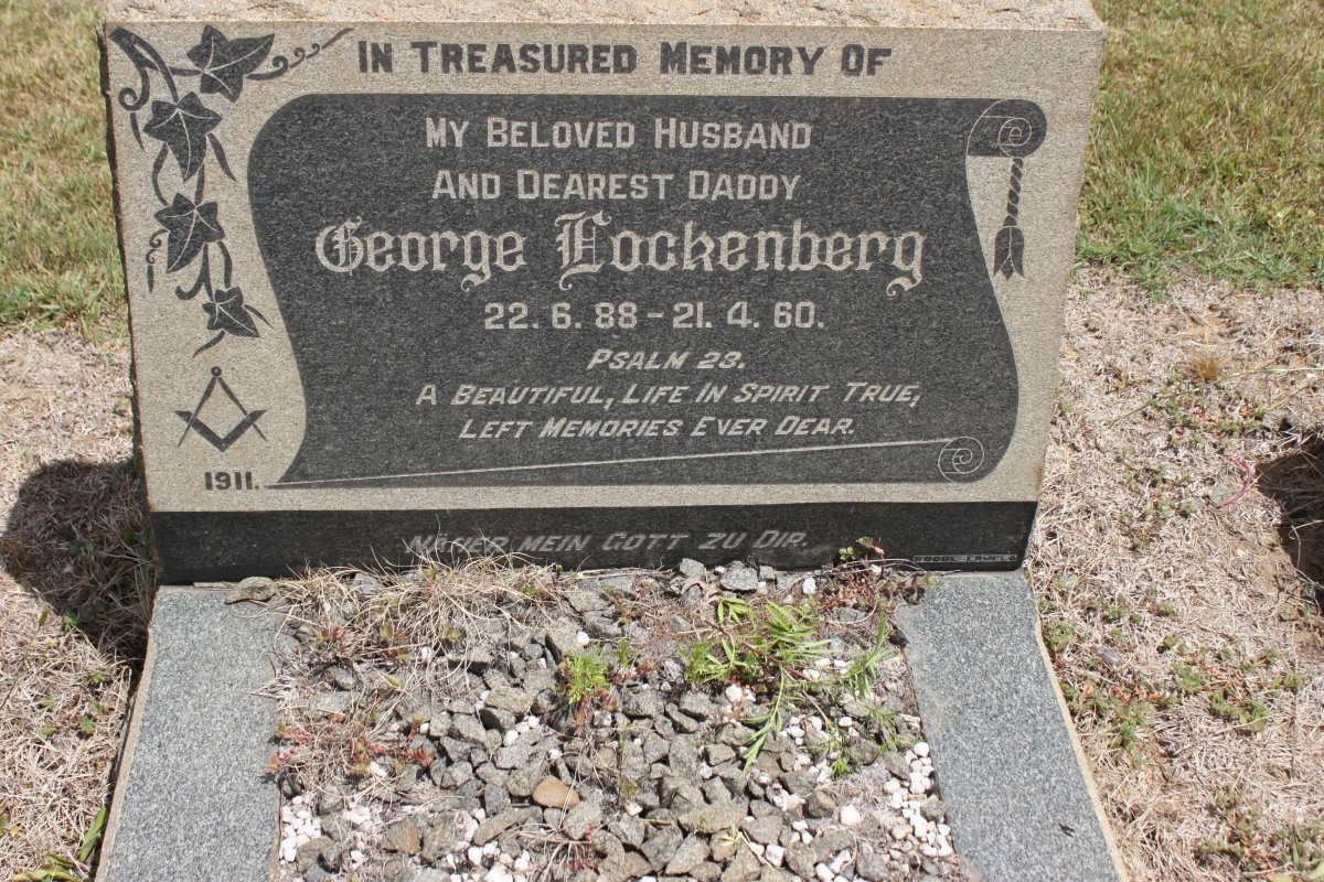 LOCKENBERG George 1888-1960