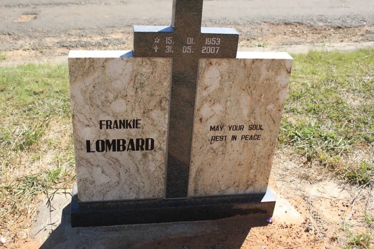 LOMBARD Frankie 1953-2007