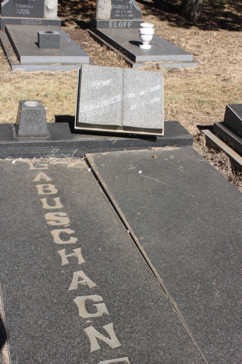 LABUSCHAGNE Izak Johannes 1922-1989