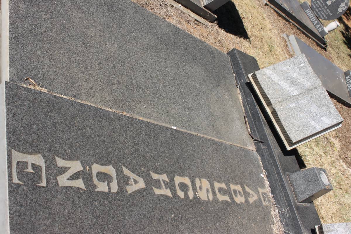 LABUSCHAGNE Casper Jeremias 1916-1978